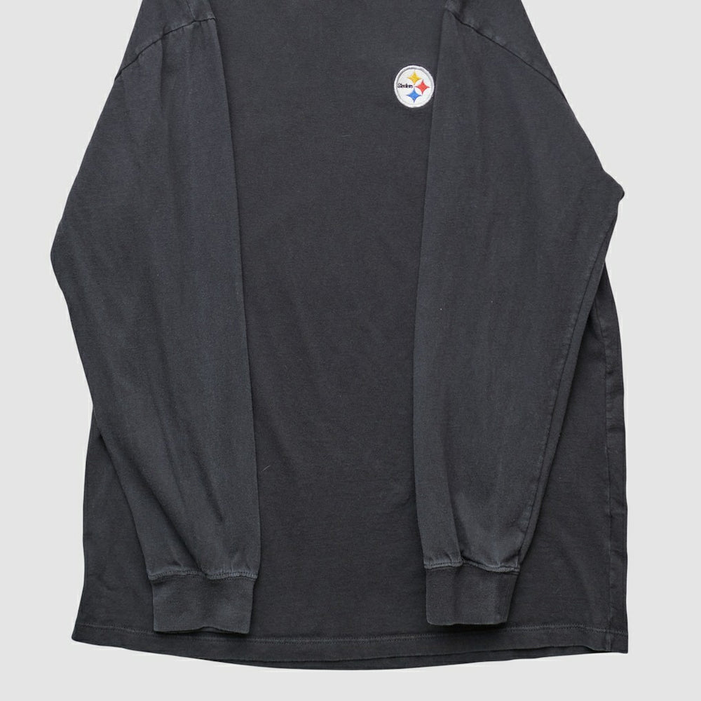 Pittsburgh Steelers NFL 2000s Long Sleeve T-shirt - Black T-shirts