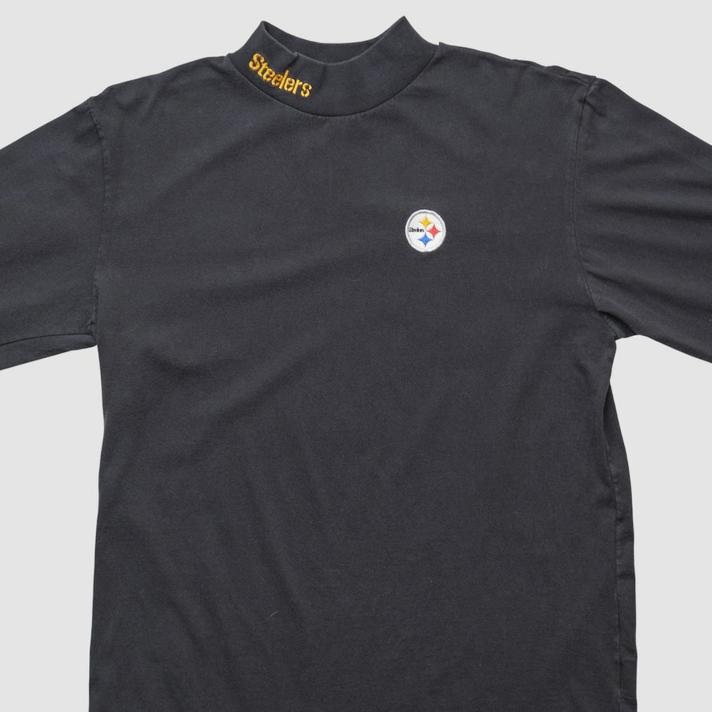 Pittsburgh Steelers NFL 2000s Long Sleeve T-shirt - Black T-shirts