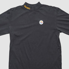 Pittsburgh Steelers NFL 2000s Long Sleeve T-shirt - Black T-shirts