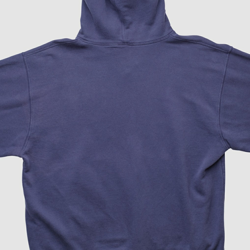 New England Patriots Reebok 2000s Hooded Pullover Sweatshirt - Navy Pullover