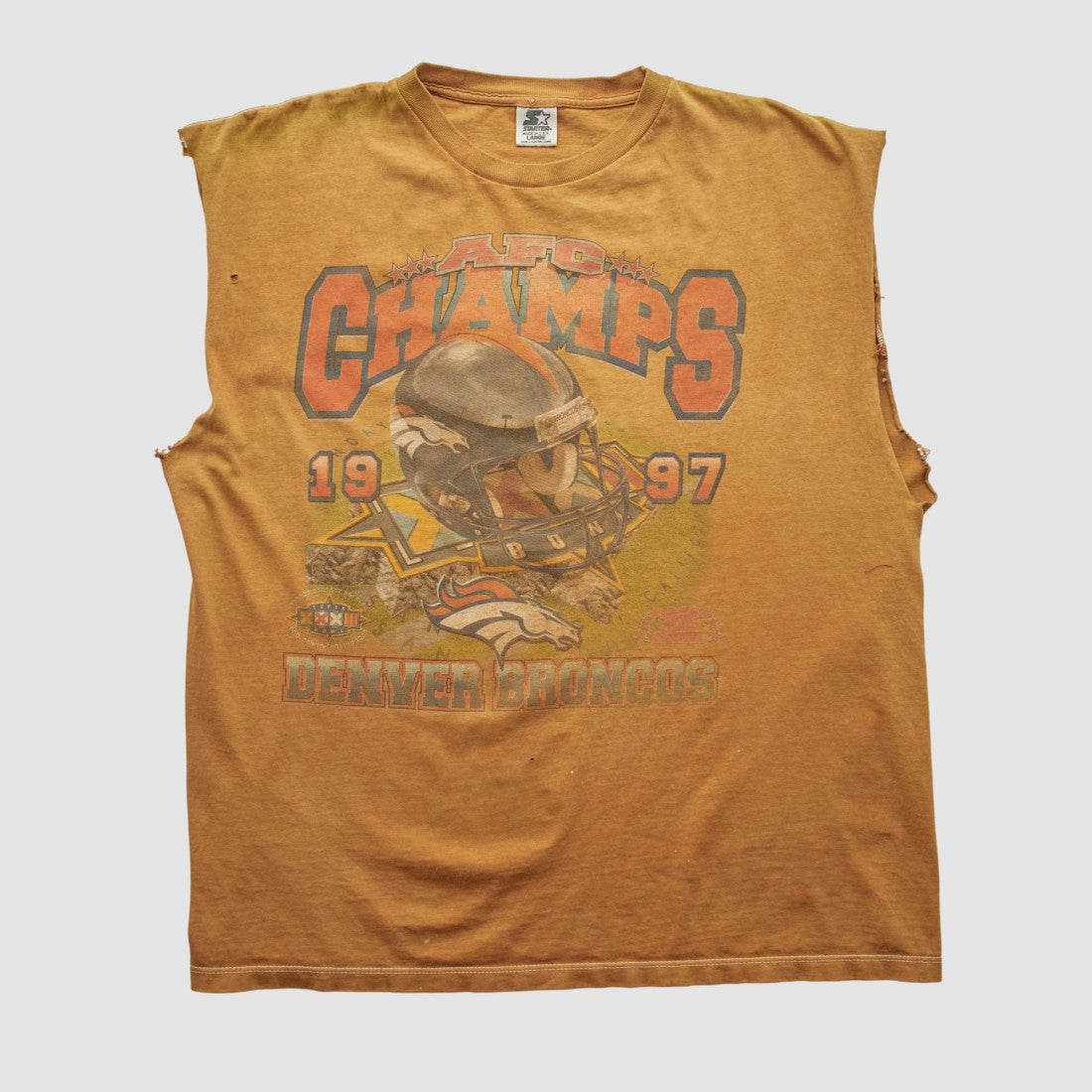 Denver Broncos Starter Tank - Clay Tanks