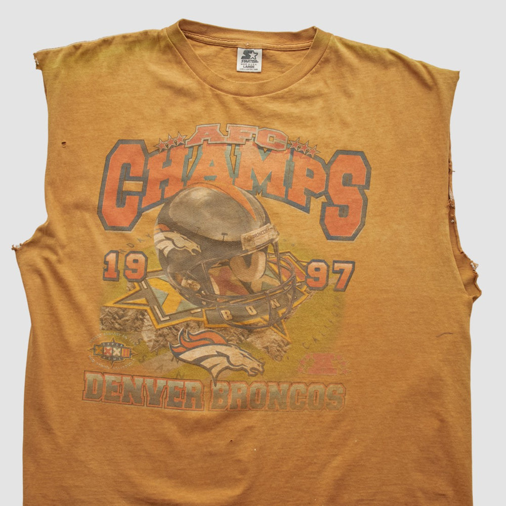 Denver Broncos Starter Tank - Clay Tanks