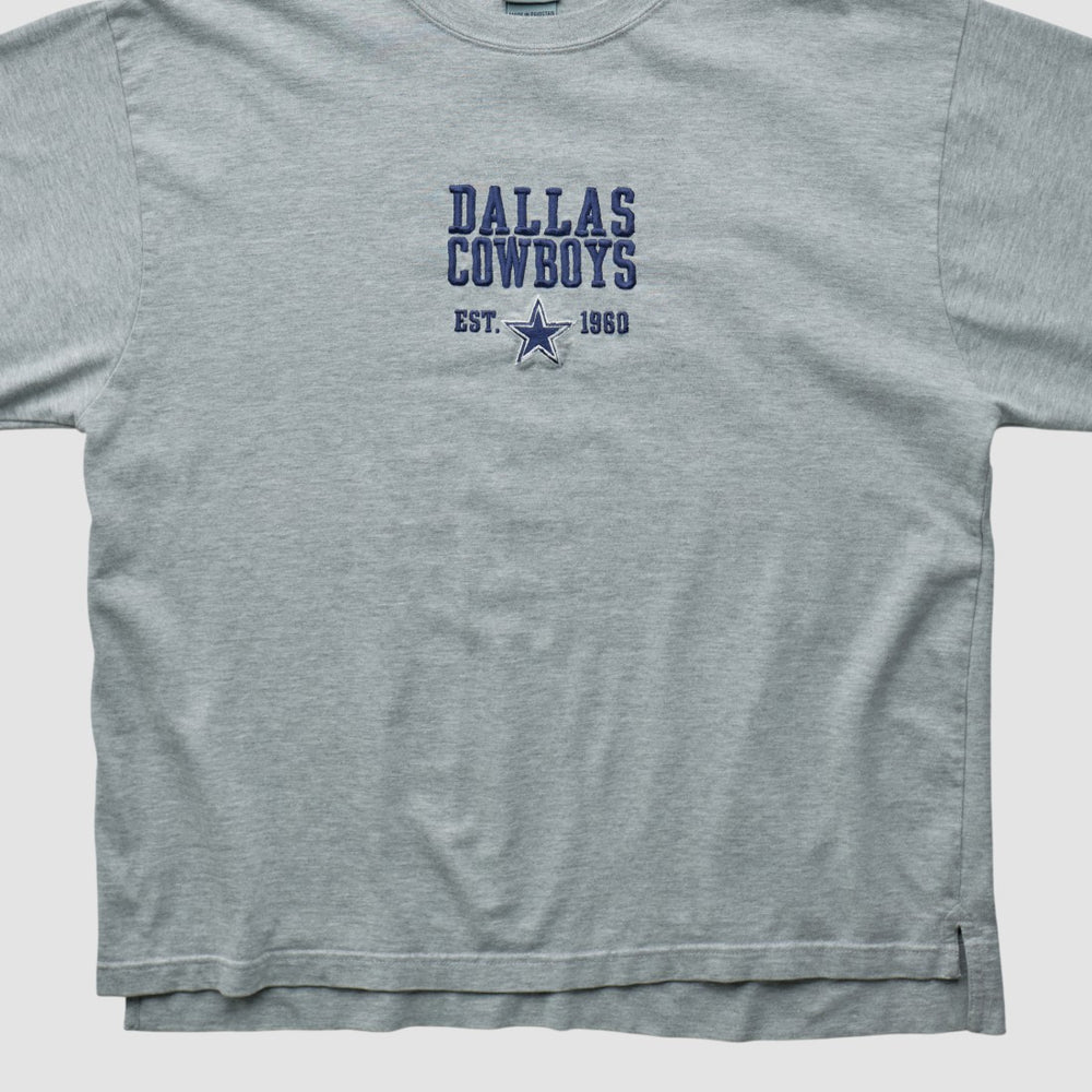 Dallas Cowboys Cowboys Authentic Apparel 2000s Long Sleeve T-shirt - Heather Gray T-shirts