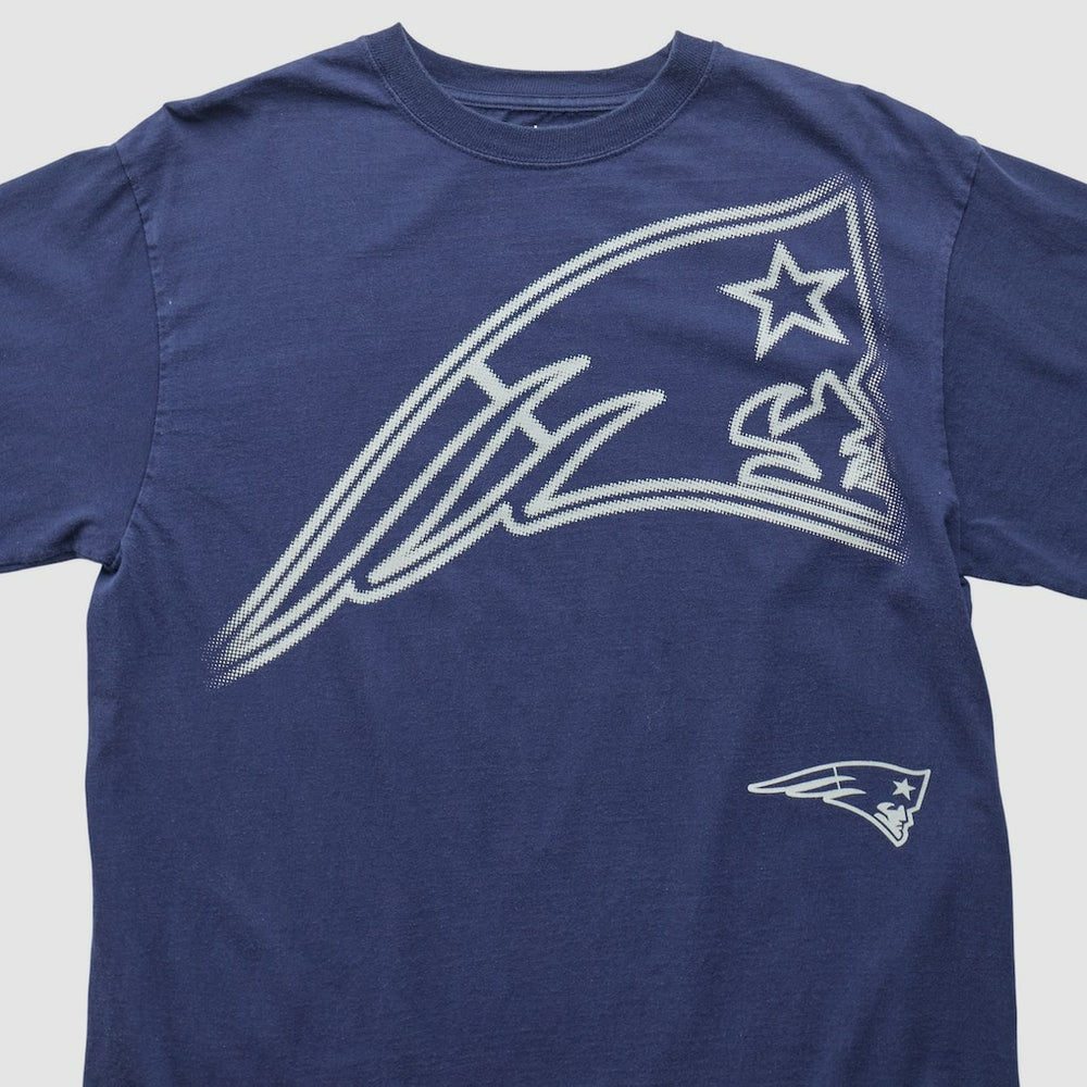 New England Patriots Reebok 2000s Long Sleeve T-shirt - Navy T-shirts