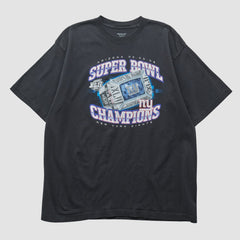 New York Giants Reebok 2008 T-shirt - Black T-shirts
