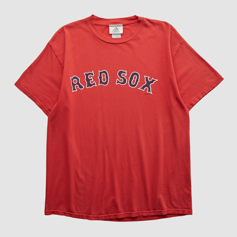 Boston Red Sox Adidas 2000s T-shirt - Red - Vintage T-shirts