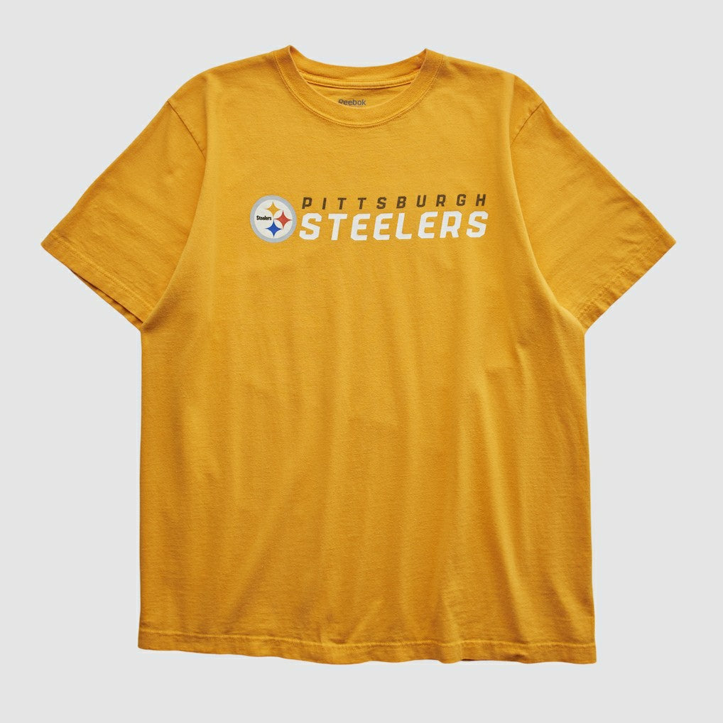 Pittsburgh Steelers Reebok 2000s T-shirt - Yellow T-shirts