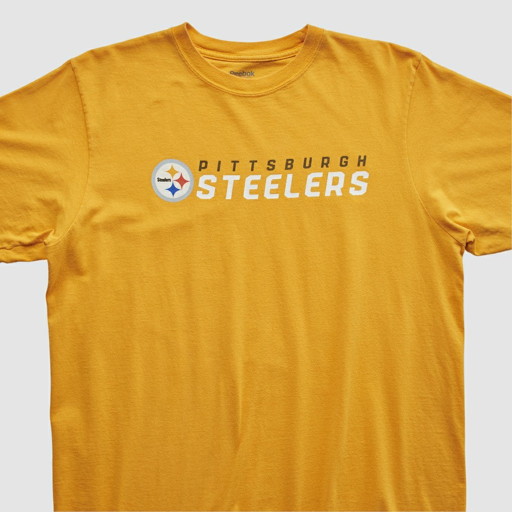 Pittsburgh Steelers Reebok 2000s T-shirt - Yellow T-shirts