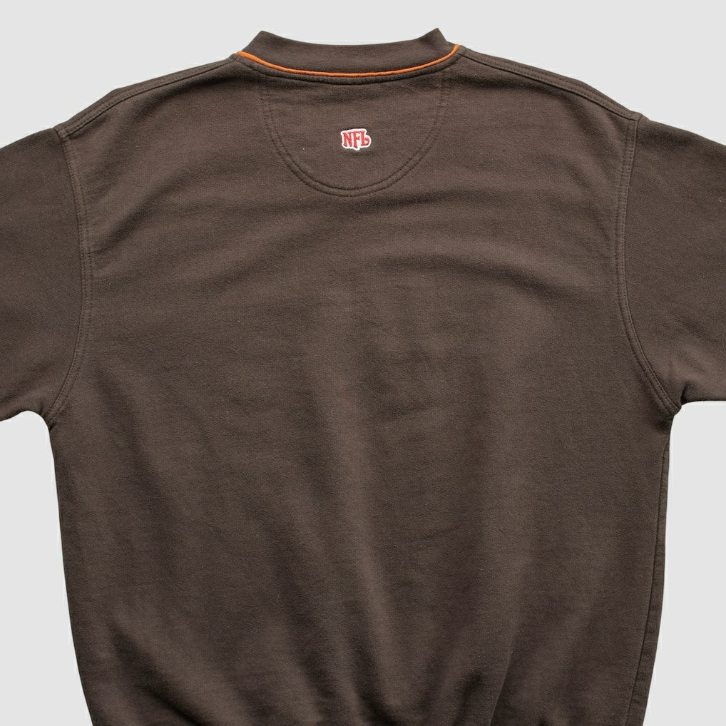 Cleveland Browns NFL 2000s Pullover Sweatshirt - Brown Pullover
