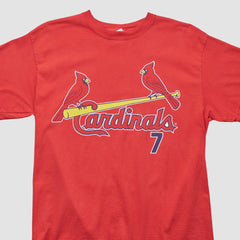 St. Louis Cardinals Lee Apparel 2000s T-shirt - Red - Vintage T-shirts