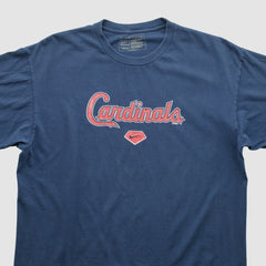 St. Louis Cardinals Nike 2000s T-shirt - Navy - Vintage T-shirts