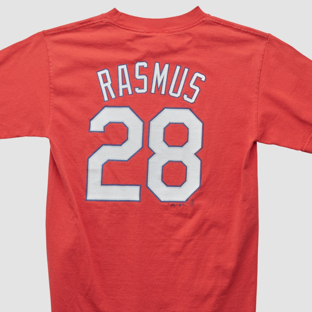 St. Louis Cardinals Majestic 2000s T-shirt - Red - XVintage T-shirts