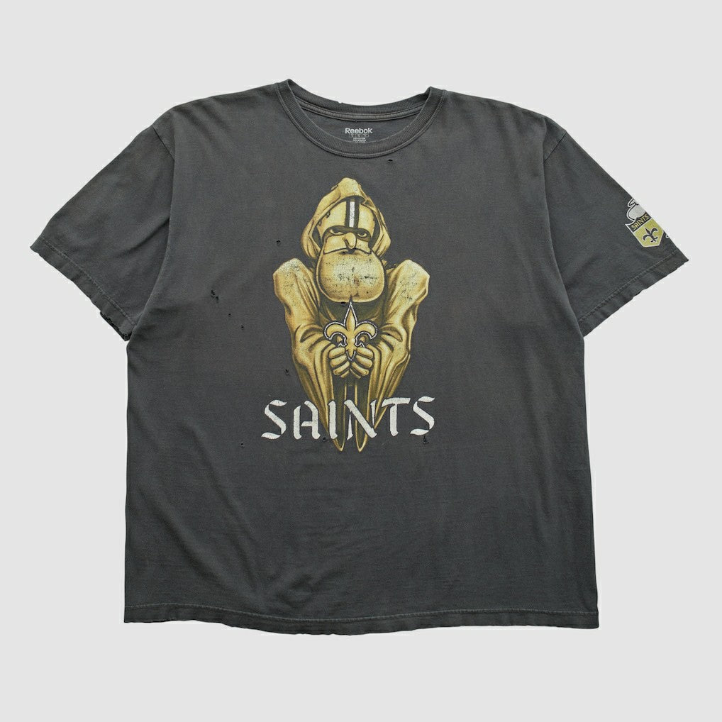 New Orleans Saints Reebok 2000s T-shirt - Black T-shirts