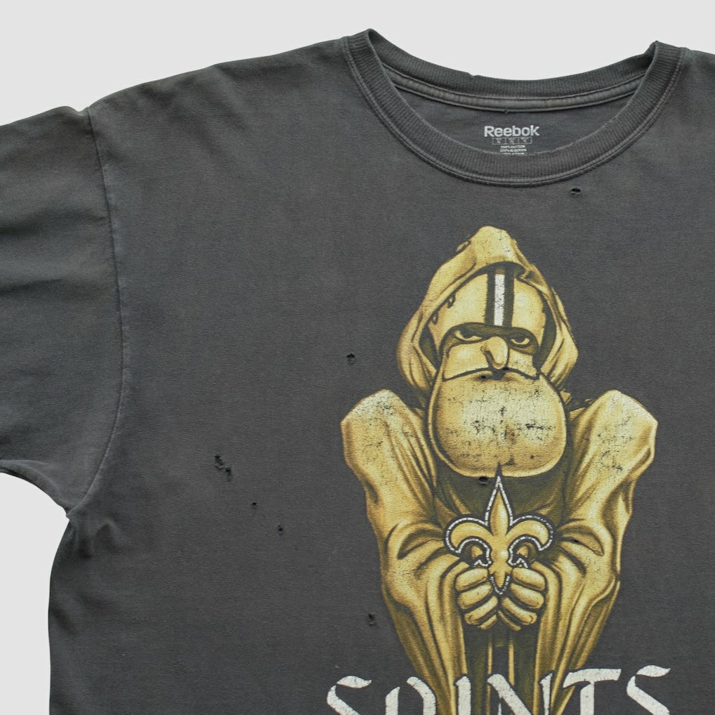 New Orleans Saints Reebok 2000s T-shirt - Black T-shirts