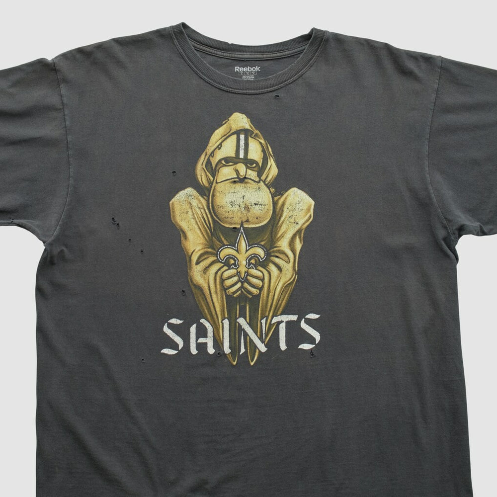 New Orleans Saints Reebok 2000s T-shirt - Black T-shirts