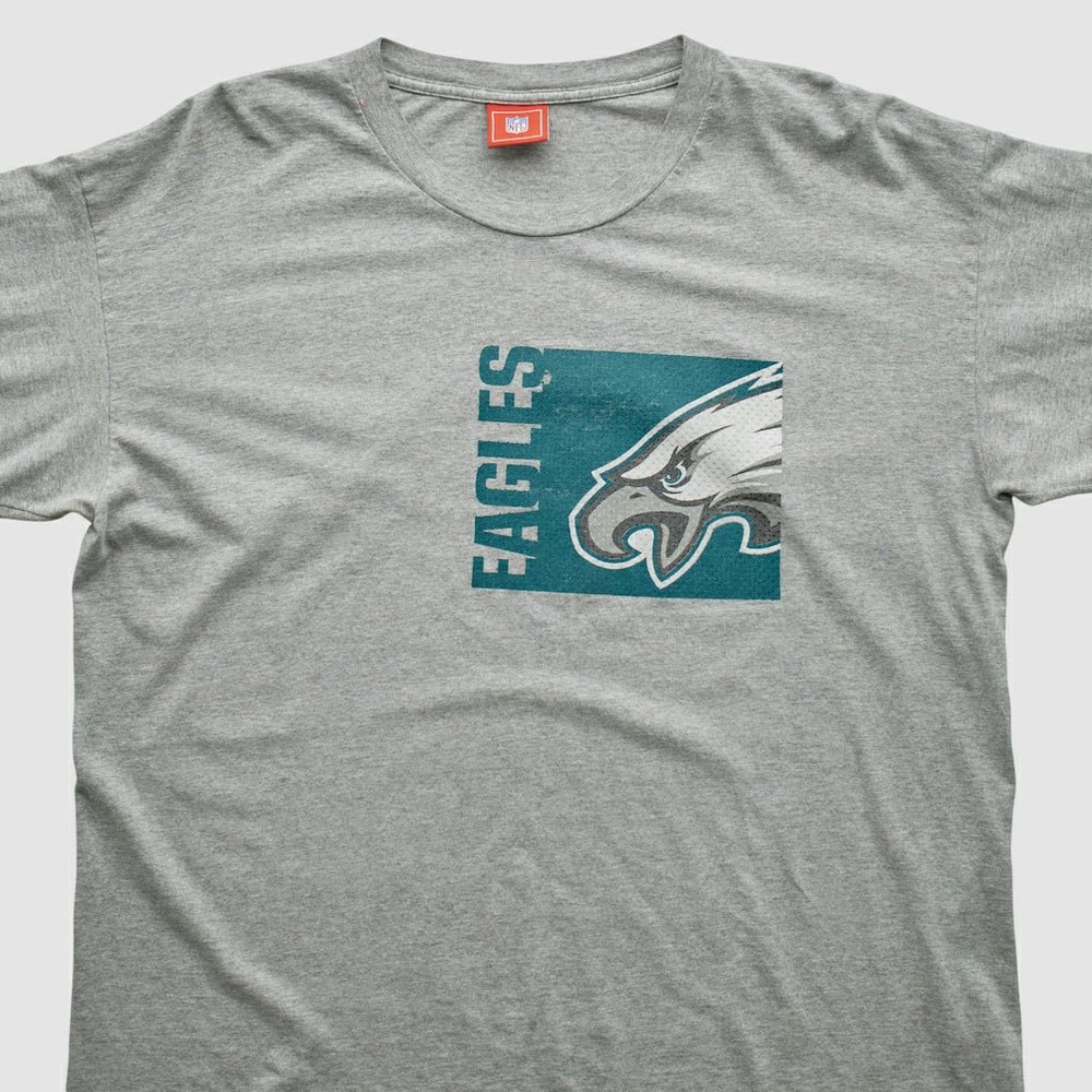 Philadelphia Eagles NFL 2000s Long Sleeve T-shirt - Heather Gray T-shirts