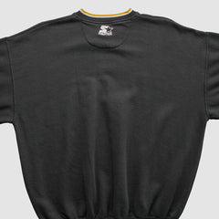 Pittsburgh Steelers Starter 90s Pullover Sweatshirt - Black Pullover