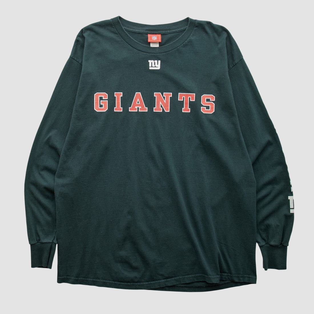 New York Giants NFL 2000s Long Sleeve T-shirt - Black T-shirts