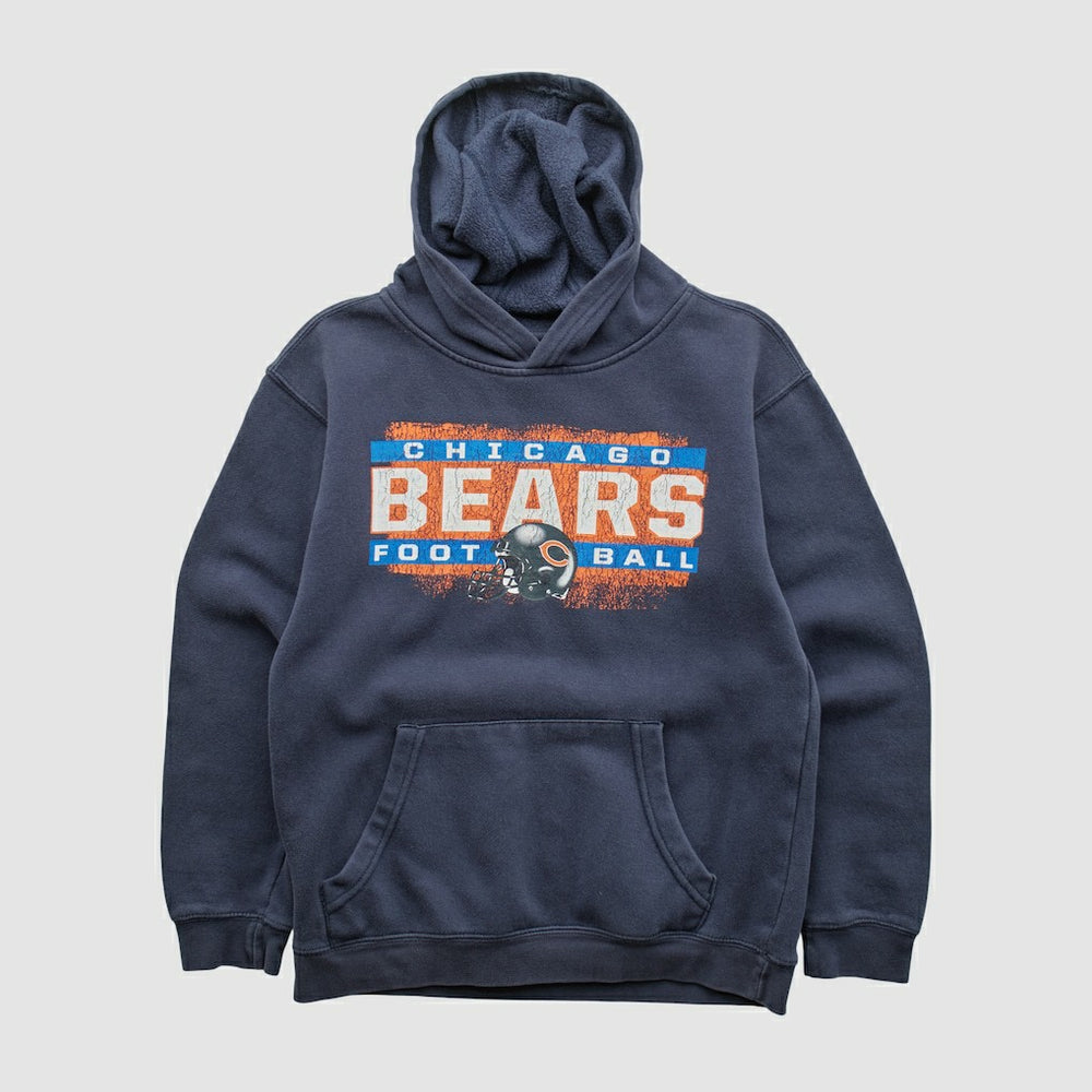 Chicago Bears NFL 2010s Hooded Pullover Sweatshirt - Navy Pullover