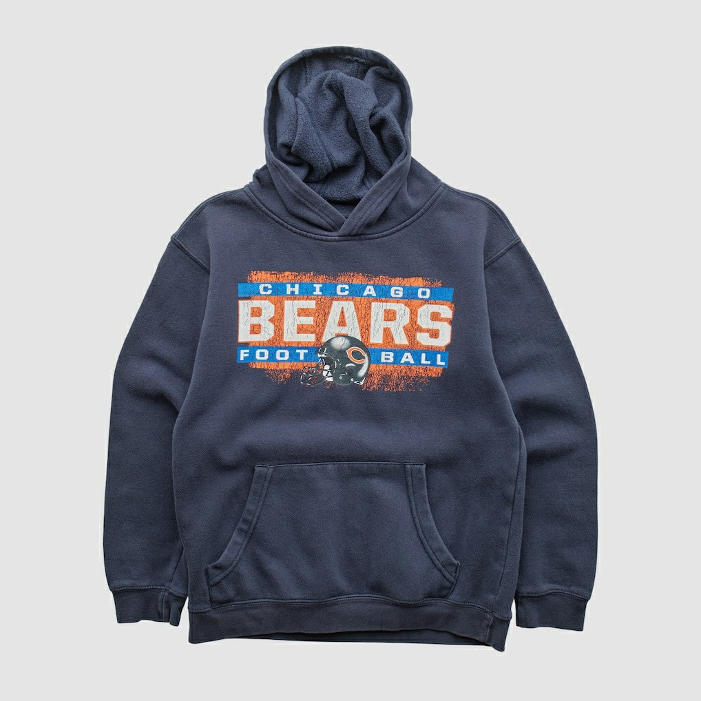 Chicago Bears NFL 2010s Hooded Pullover Sweatshirt - Navy Pullover