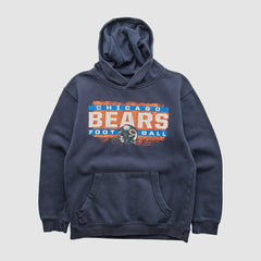 Chicago Bears NFL 2010s Hooded Pullover Sweatshirt - Navy Pullover
