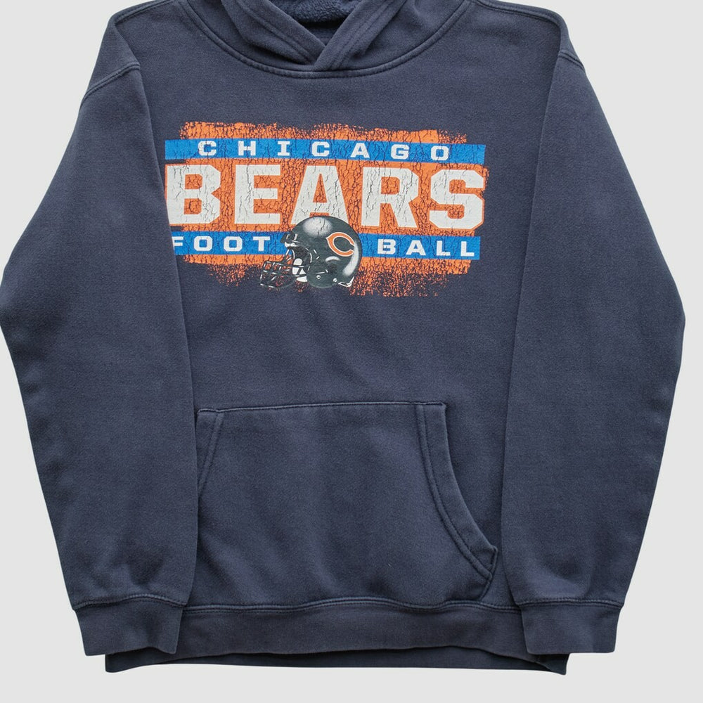 Chicago Bears NFL 2010s Hooded Pullover Sweatshirt - Navy Pullover