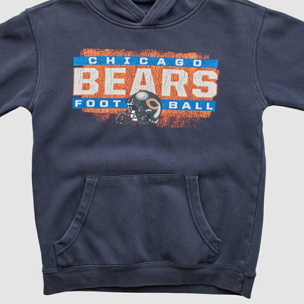 Chicago Bears NFL 2010s Hooded Pullover Sweatshirt - Navy Pullover