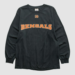 Cincinnati Bengals NFL 2000s Long Sleeve T-shirt - Black T-shirts
