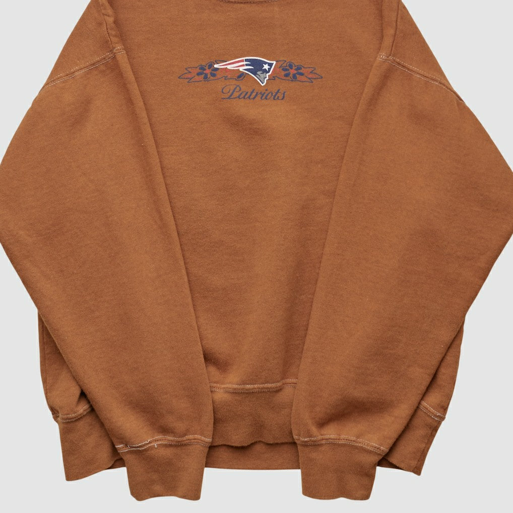 New England Patriots NFL 2000s Pullover Sweatshirt - Clay Pullover
