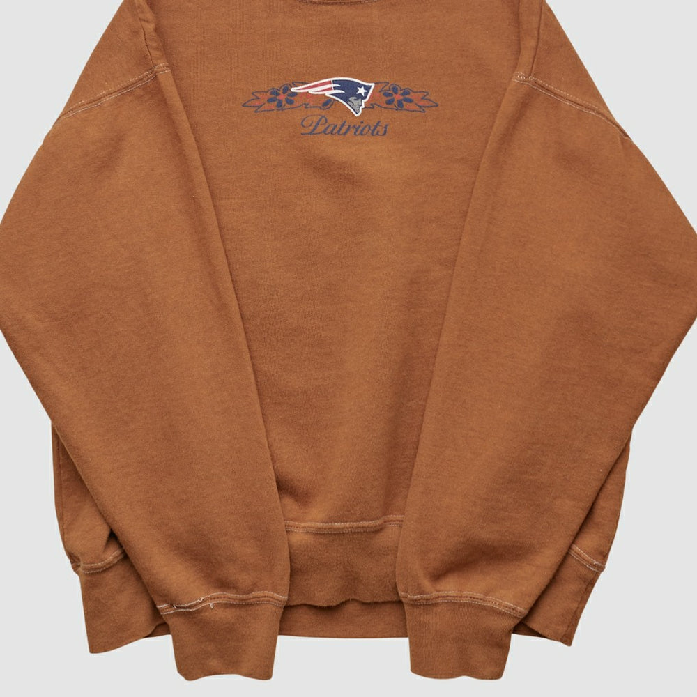 New England Patriots NFL 2000s Pullover Sweatshirt - Clay Pullover
