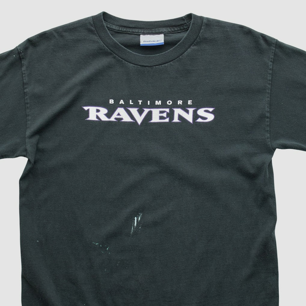 Baltimore Ravens Reebok 2000s Long Sleeve T-shirt - Black T-shirts