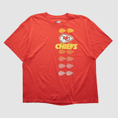 Kansas City Chiefs NFL 2000s T-shirt - Red T-shirts