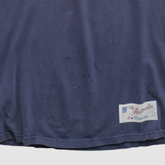 Atlanta Braves Majestic 2005 T-shirt - Navy - Vintage T-shirts