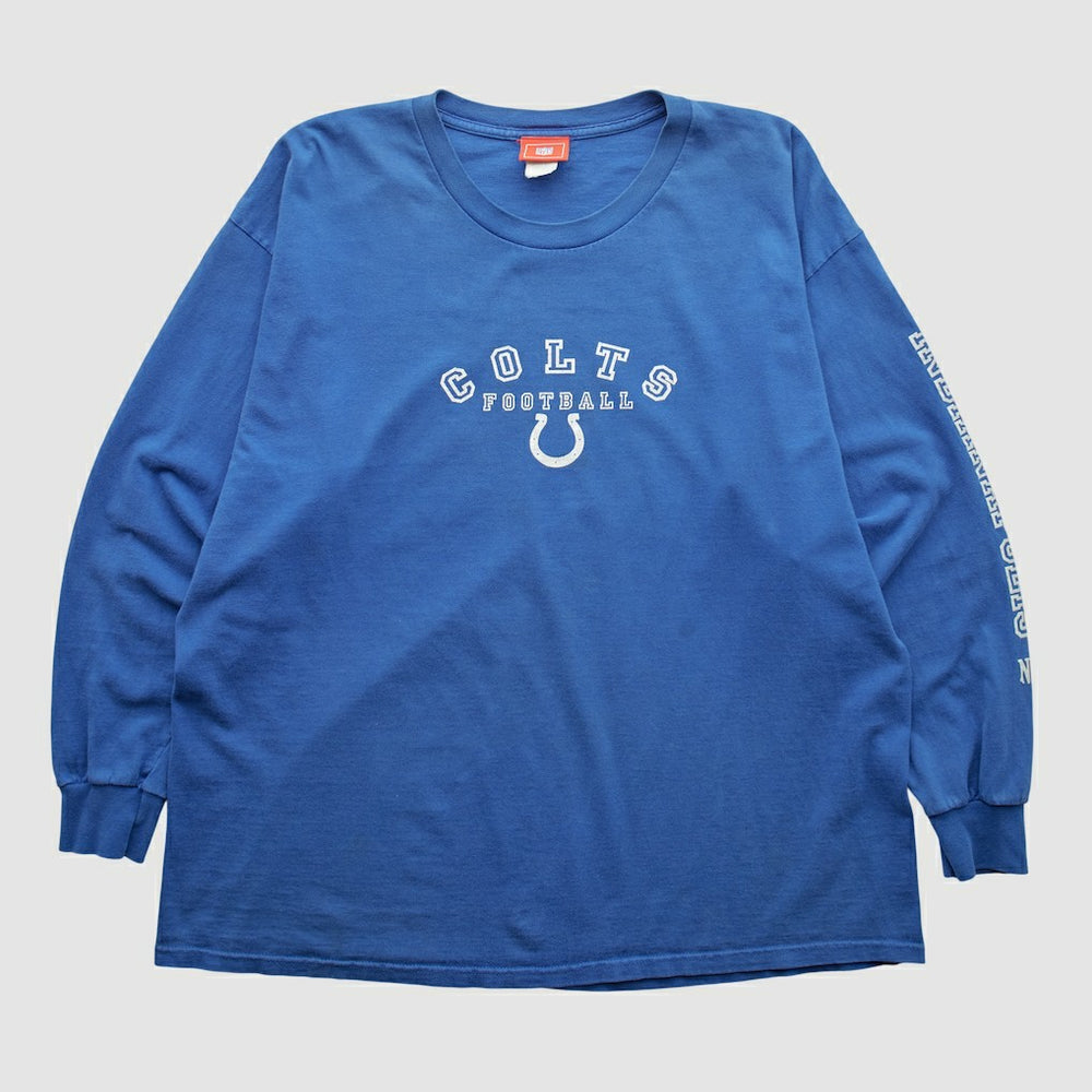 Indianapolis Colts NFL 2000s Long Sleeve T-shirt - Blue T-shirts