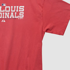St. Louis Cardinals Majestic 2006 T-shirt - Red - 2XVintage T-shirts
