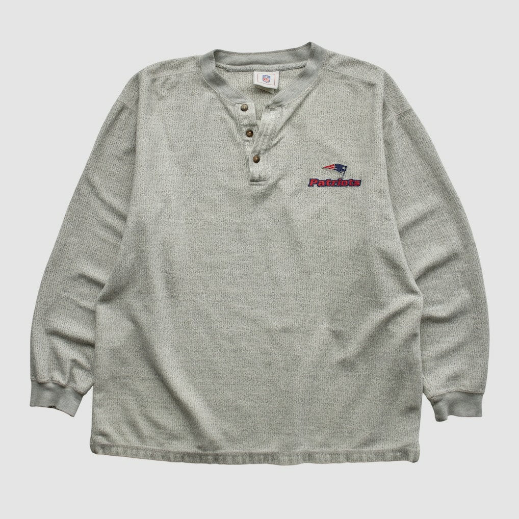 New England Patriots NFL 2000s Sweatshirt - Heather Gray Sweatshirts