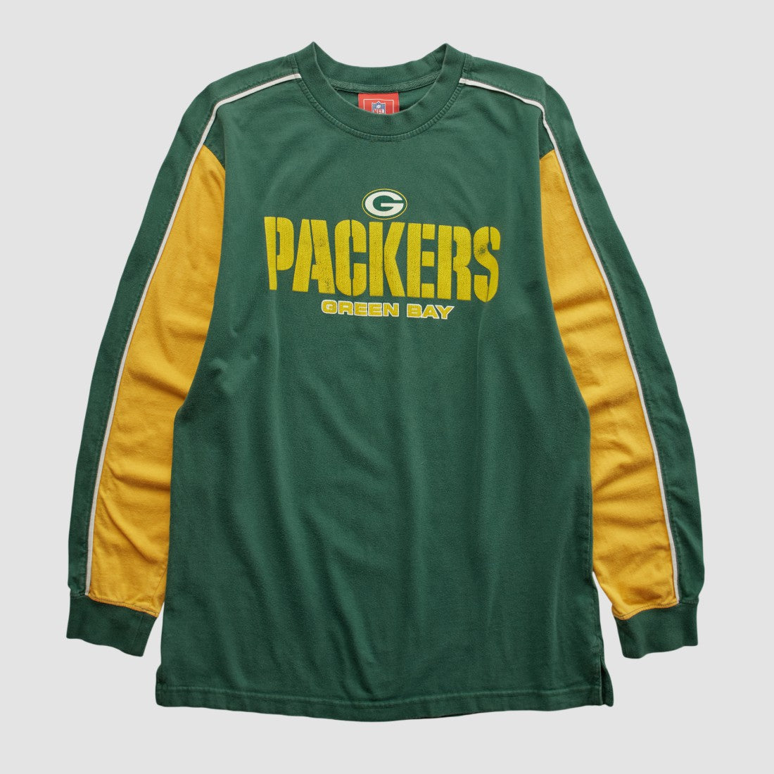 Green Bay Packers NFL 2000s Long Sleeve T-shirt - Green T-shirts