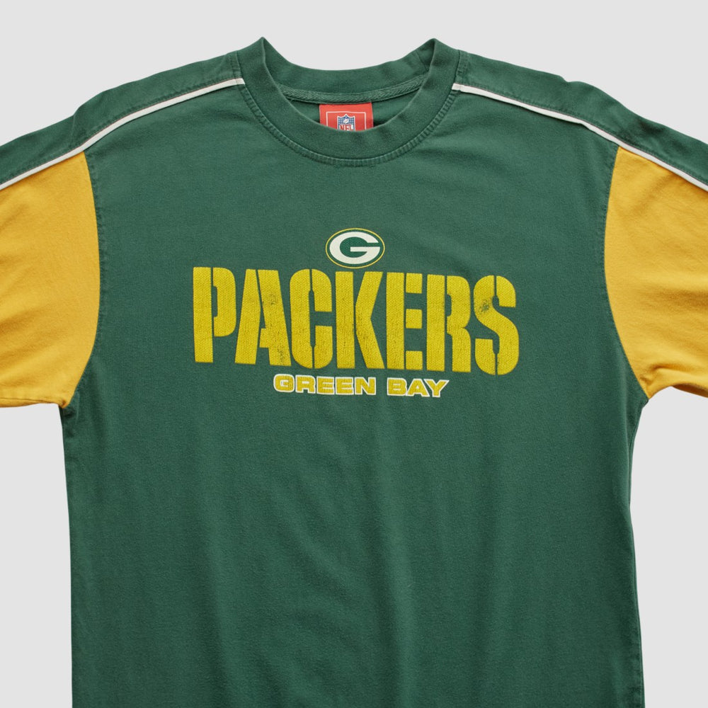 Green Bay Packers NFL 2000s Long Sleeve T-shirt - Green T-shirts