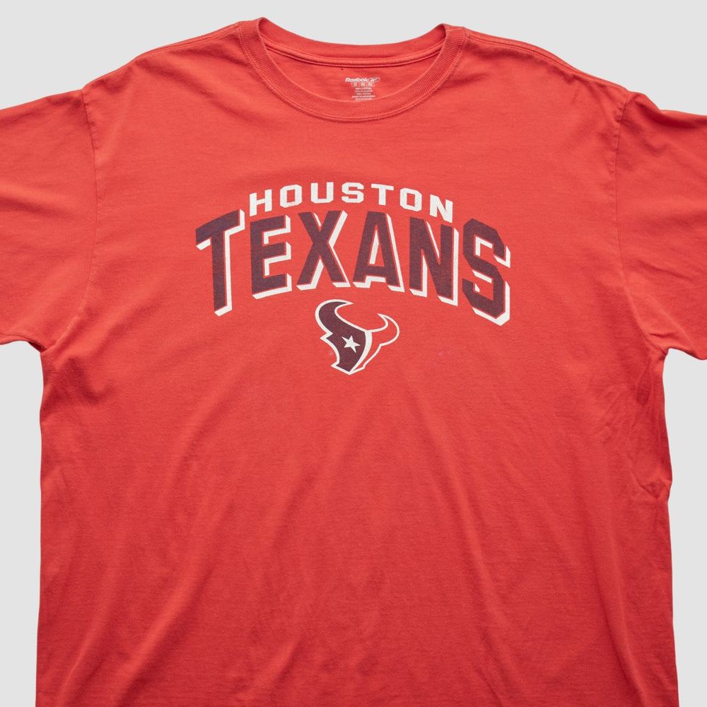 Houston Texans Reebok 2000s T-shirt - Red T-shirts