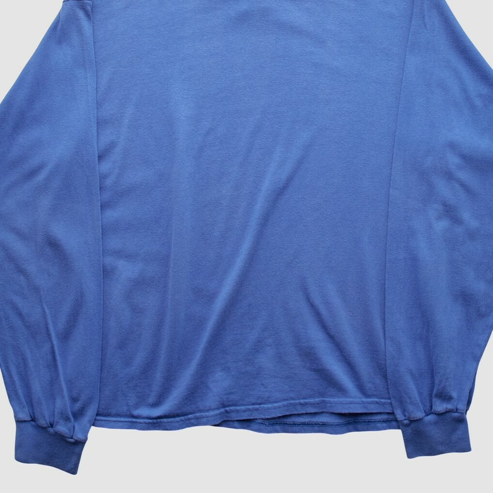 New England Patriots Champion 90s Long Sleeve T-shirt - Blue T-shirts
