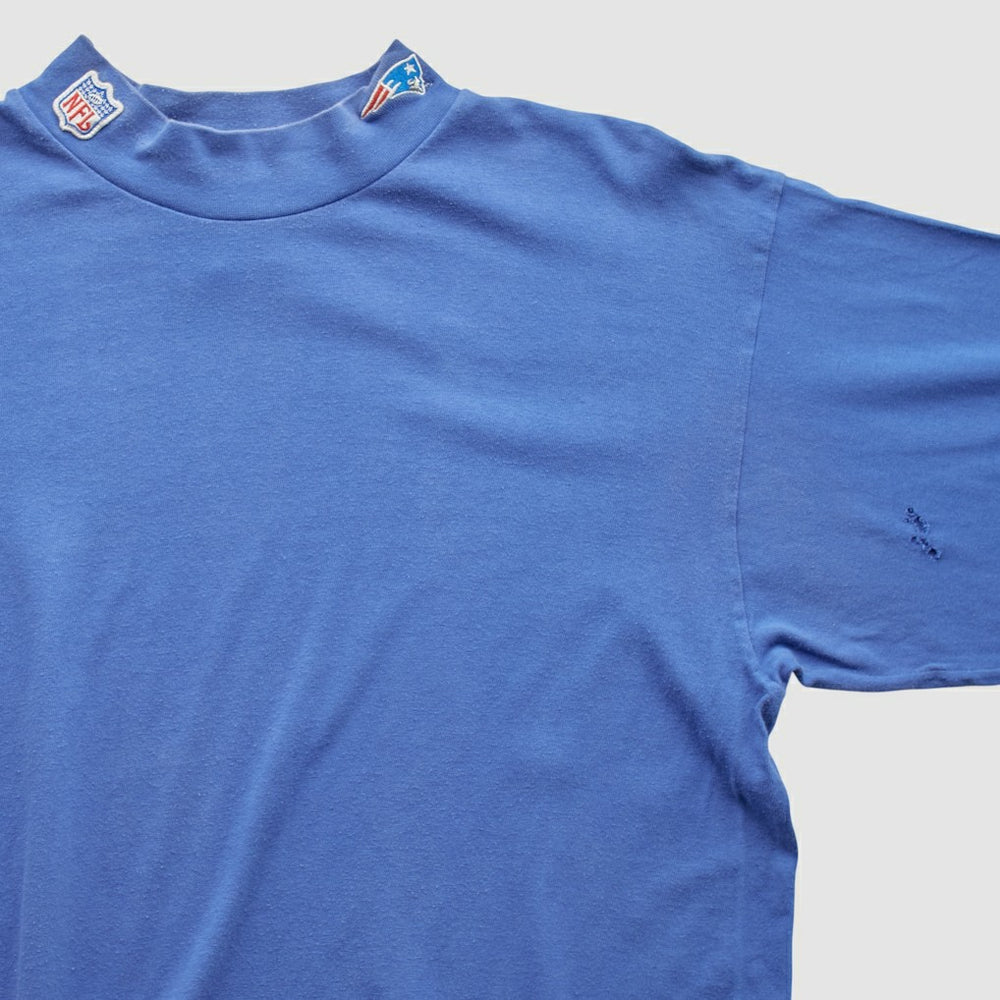 New England Patriots Champion 90s Long Sleeve T-shirt - Blue T-shirts