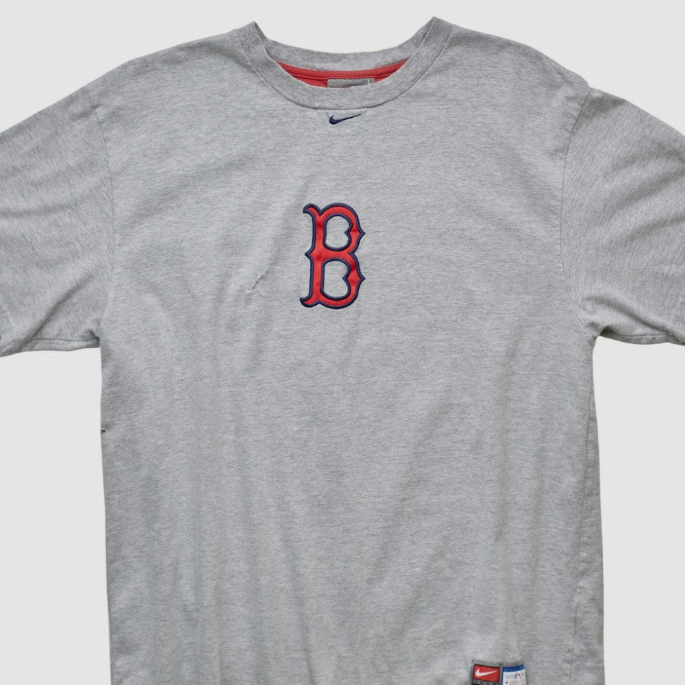 Boston Red Sox Nike 2000s T-shirt - Heather Gray - Vintage T-shirts