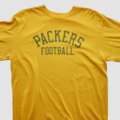 Green Bay Packers Reebok 2000s Long Sleeve T-shirt - Yellow T-shirts