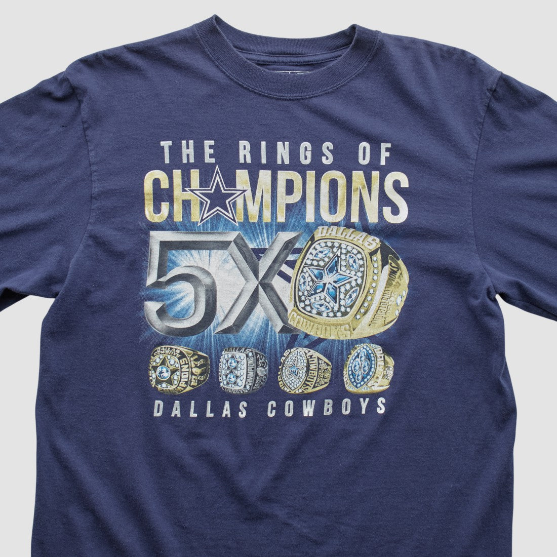 Dallas Cowboys Cowboys Team Apparel 2000s Long Sleeve T-shirt - Navy T-shirts