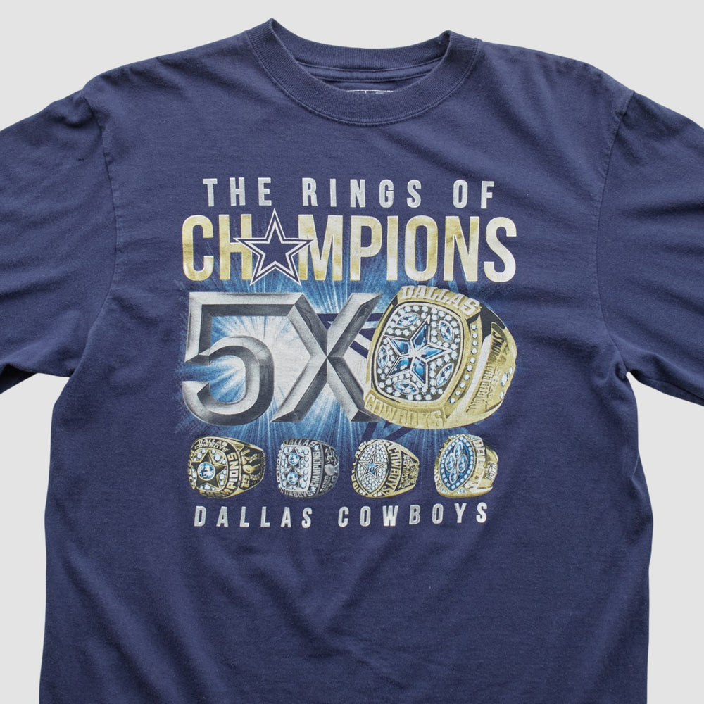 Dallas Cowboys Cowboys Team Apparel 2000s Long Sleeve T-shirt - Navy T-shirts
