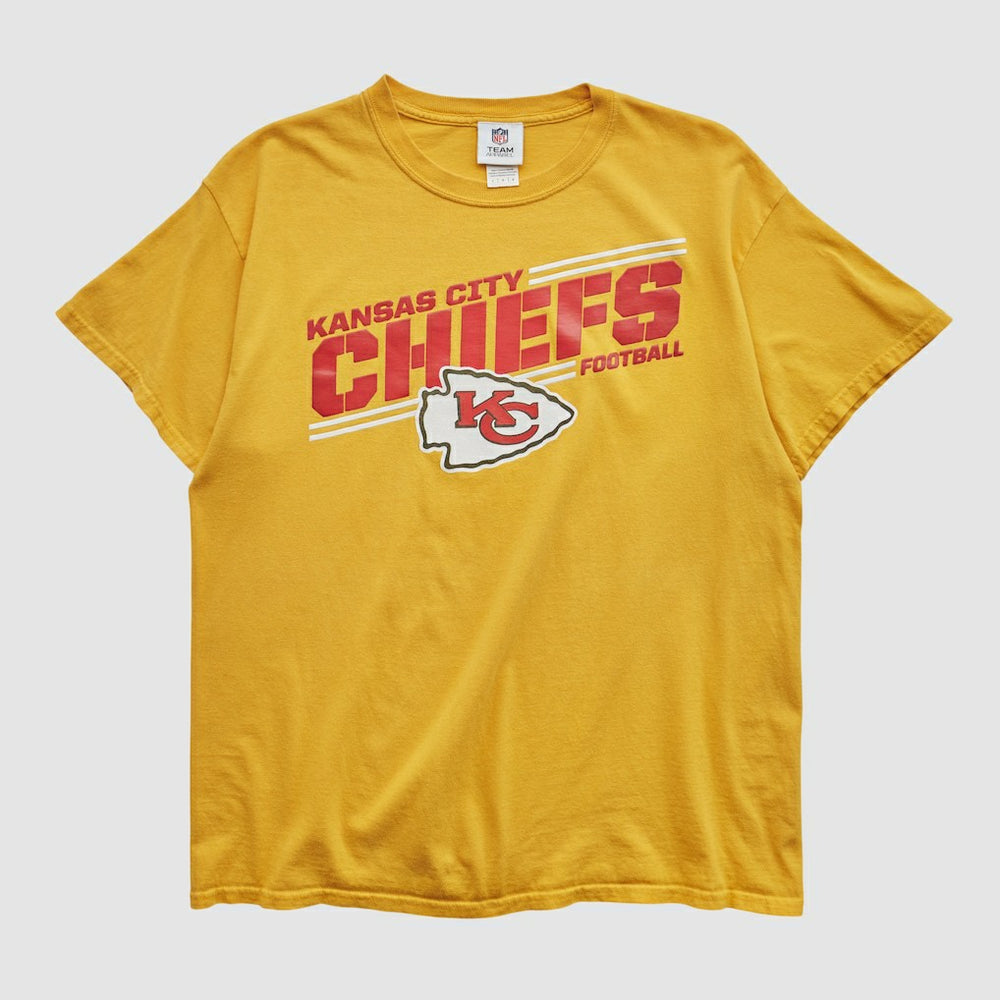 Kansas City Chiefs NFL 2010s T-shirt - Yellow T-shirts