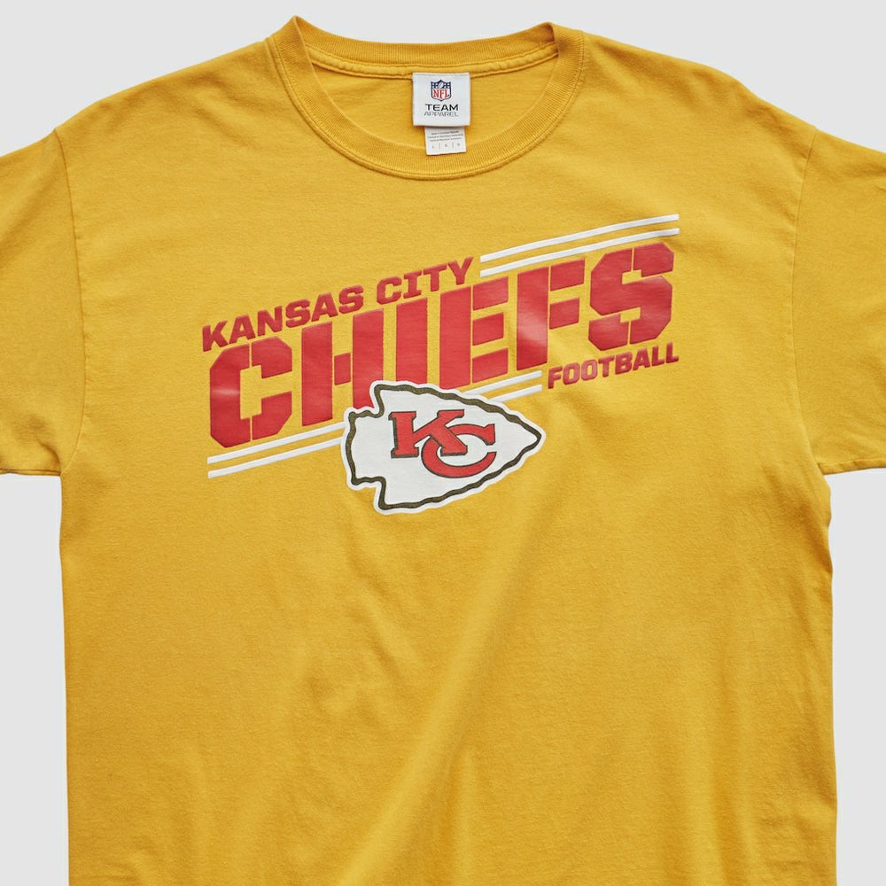 Kansas City Chiefs NFL 2010s T-shirt - Yellow T-shirts
