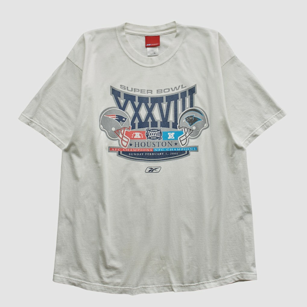 New England Patriots Reebok 2004 T-shirt - White T-shirts