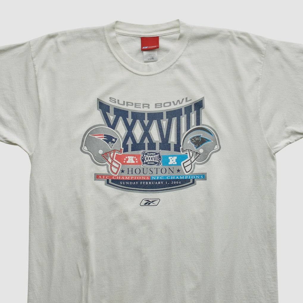 New England Patriots Reebok 2004 T-shirt - White T-shirts