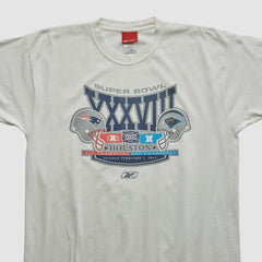 New England Patriots Reebok 2004 T-shirt - White T-shirts